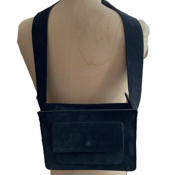 Urban Outfitters Ebba suede Satchel bag purse, adjustable strap - Picture 3 of 16